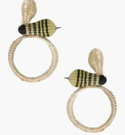 Napkin Rings*Mercedes Salazar Bee Napkin Ring Set of 2