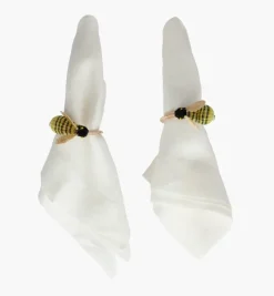 Napkin Rings*Mercedes Salazar Bee Napkin Ring Set of 2