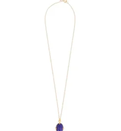 Necklaces*Mercedes Salazar Beetle Blue Stone Necklace