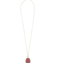 Necklaces*Mercedes Salazar Beetle Purple Stone Necklace