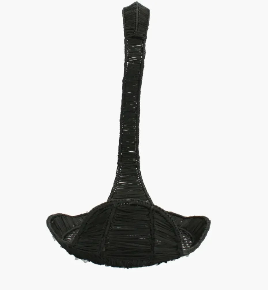 Bizatino Collection*Mercedes Salazar Black Swan Tray
