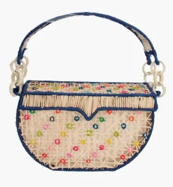Bags*Mercedes Salazar Blue Joy Handbag