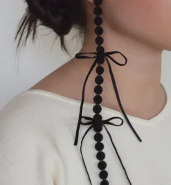 Earrings*Mercedes Salazar Bows & Dots Earrings