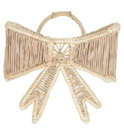 Holiday Collection*Mercedes Salazar Bowtastic Golden Napking Ring Set of 2