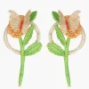 Napkin Rings*Mercedes Salazar Butterfly Napkin Ring Set of 2