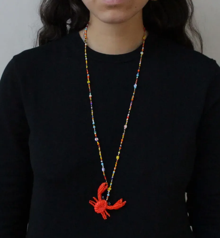 Necklaces*Mercedes Salazar Cangrejito Necklace