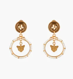 Earrings*Mercedes Salazar Cercle Jaguar Earrings
