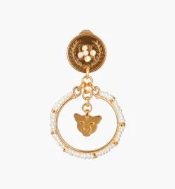 Earrings*Mercedes Salazar Cercle Jaguar Earrings
