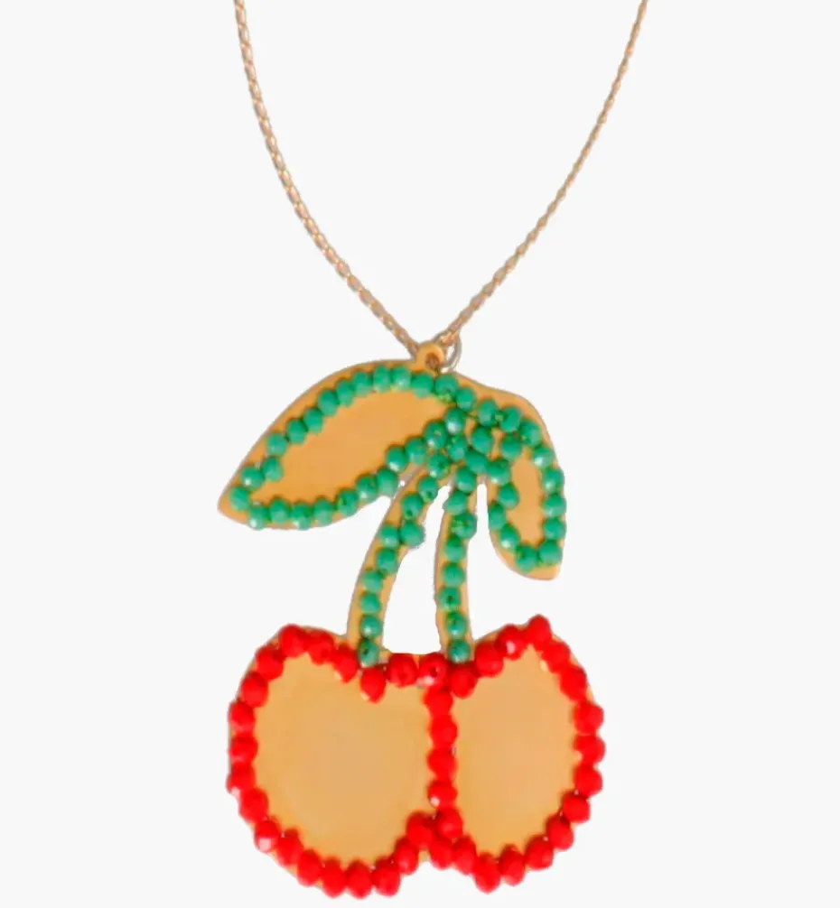 Necklaces*Mercedes Salazar Cherry, Cherry Baby Necklace