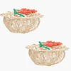 Bread Baskets*Mercedes Salazar Clarisa Small Bread Baskets Set of 2