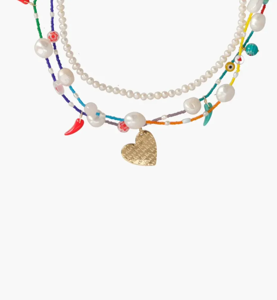 Necklaces*Mercedes Salazar Colorful Life Necklace