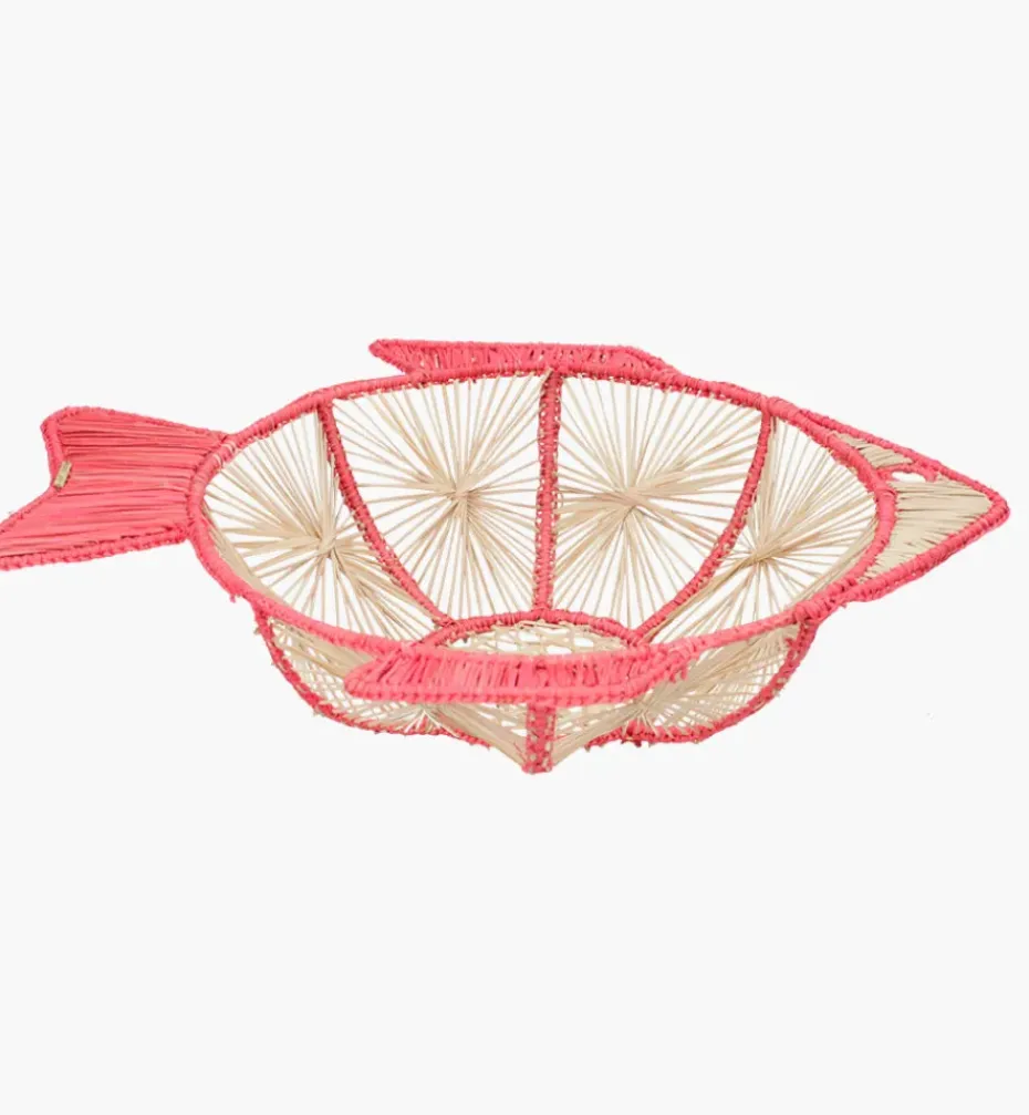 Bread Baskets*Mercedes Salazar Coral Fish Bread Basket