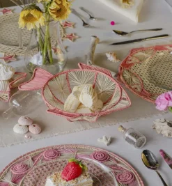 Bread Baskets*Mercedes Salazar Coral Fish Bread Basket