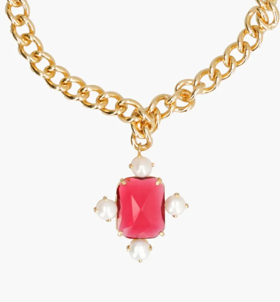 Necklaces*Mercedes Salazar Crystal Cross Necklace