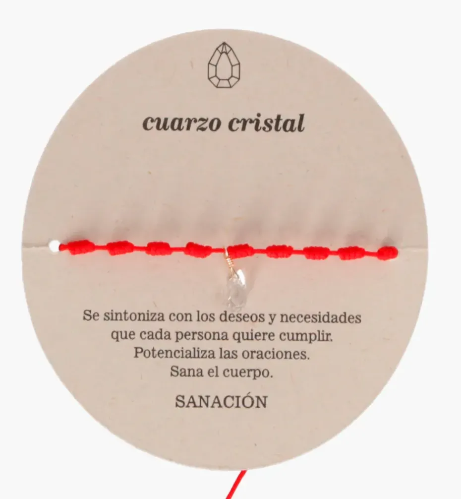 Amulets|Bracelets*Mercedes Salazar Crystal Quartz Bracelet