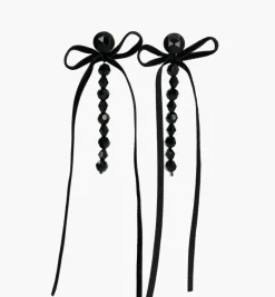Earrings*Mercedes Salazar Crystals with Bows Earrings