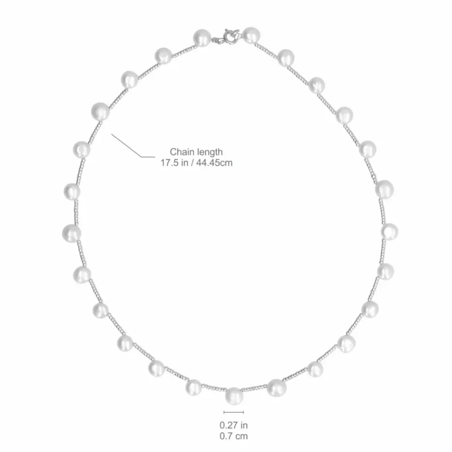 Necklaces*Mercedes Salazar Doncella Pearl Choker