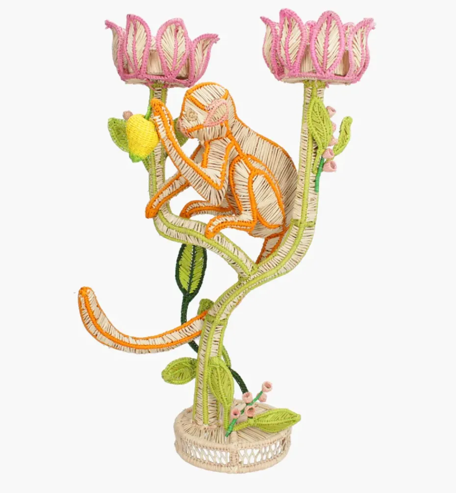 Bizatino Collection|Candle Holders*Mercedes Salazar El Mico Candle Holder