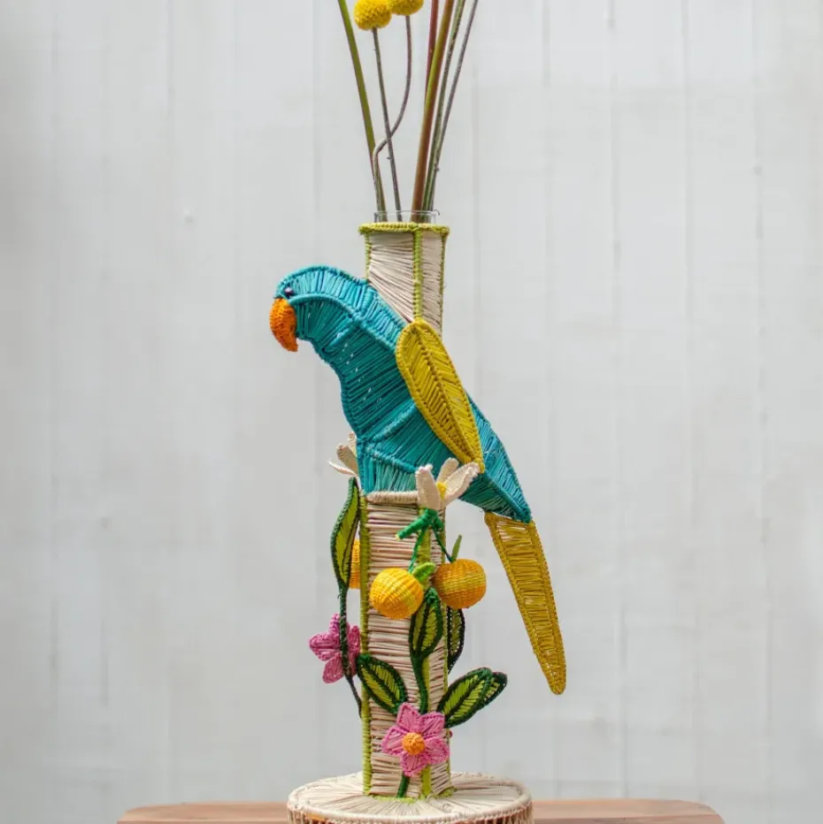 Bizatino Collection|Flower Vases*Mercedes Salazar El Pajaro Flower Vase