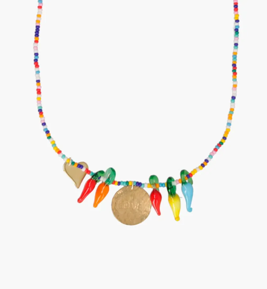 Bracelets*Mercedes Salazar Five Chilis Necklace