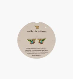 Earrings*Mercedes Salazar Hummingbird Studs