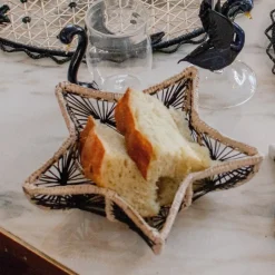 Bread Baskets|Bizatino Collection*Mercedes Salazar La Estrella Bread Basket Set of 2