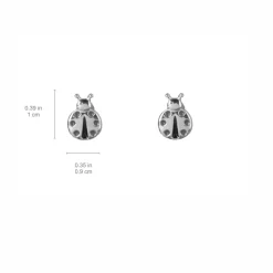 Earrings*Mercedes Salazar Ladybug Studs