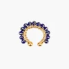 Ear Cuffs|Earrings*Mercedes Salazar Lapis Lazuli Large Ear Cuff