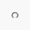 Earrings|Ear Cuffs*Mercedes Salazar Large Emerald Ear Cuff