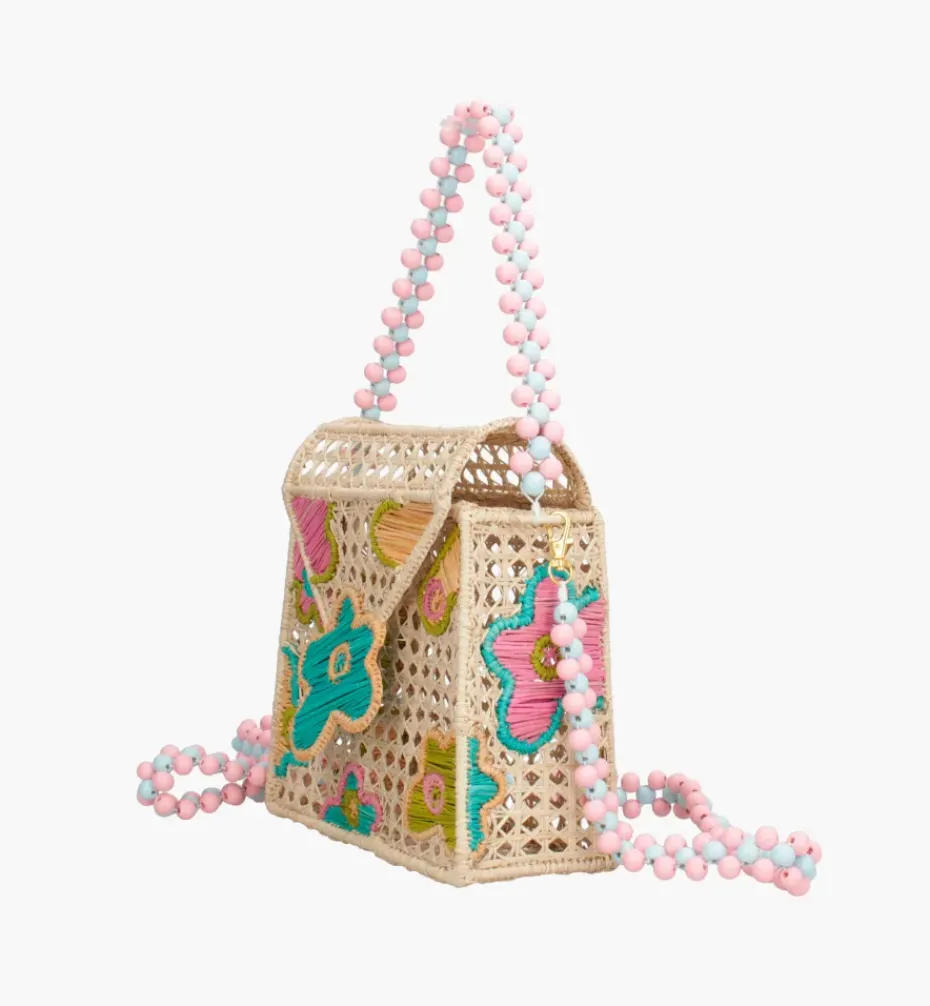 Bags*Mercedes Salazar Leafy Rose Handbag