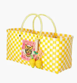 Bags*Mercedes Salazar Lemon Baguette Handbag