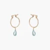 Amulets|Earrings*Mercedes Salazar Light Blue Earrings