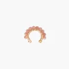 Earrings|Ear Cuffs*Mercedes Salazar Medium Rhodochrosite Ear Cuff