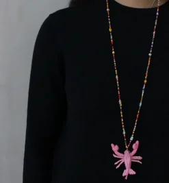 Necklaces*Mercedes Salazar Multi Bead Lobster Necklace