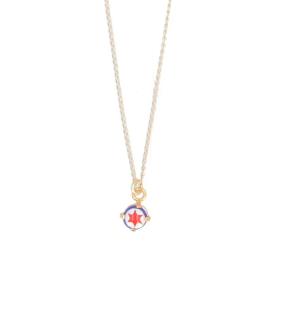 Necklaces*Mercedes Salazar Navy Nebula Necklace
