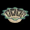 Holiday Collection*Mercedes Salazar Peacock Basket