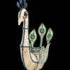 Holiday Collection*Mercedes Salazar Peacock Bread Basket