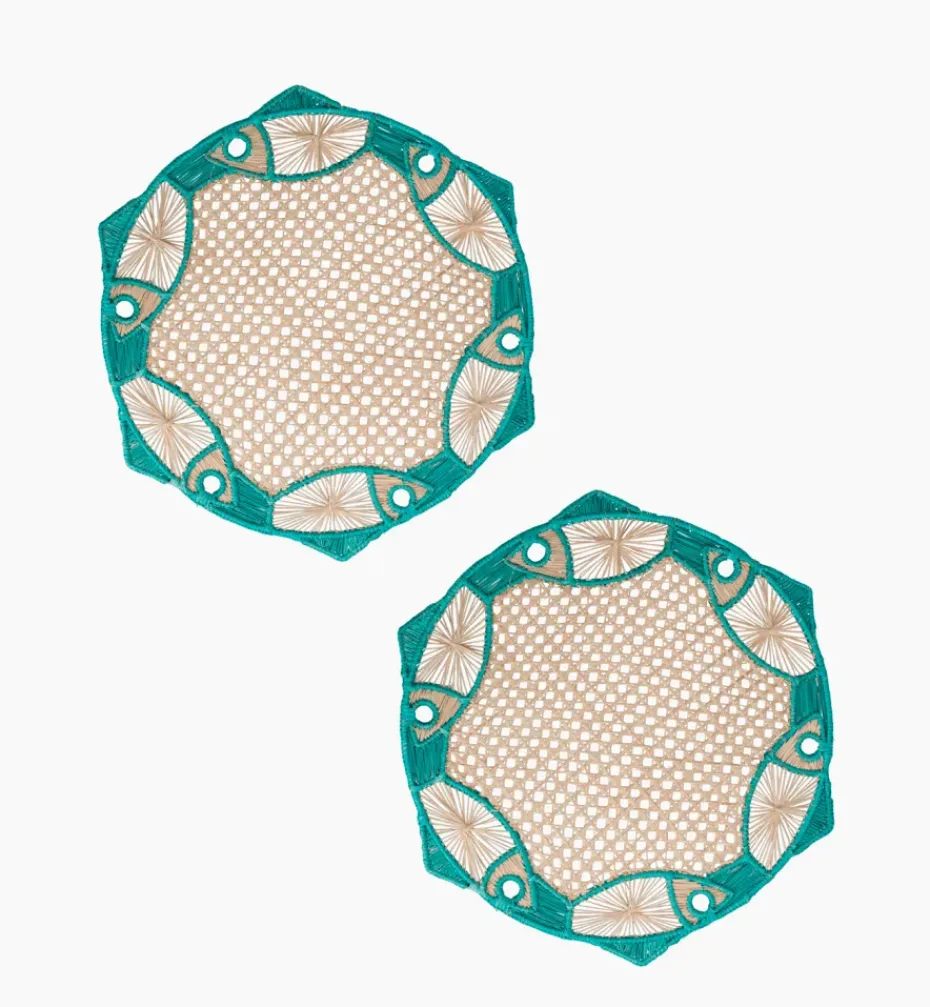 Placemats*Mercedes Salazar Peces Placemat Set of 2