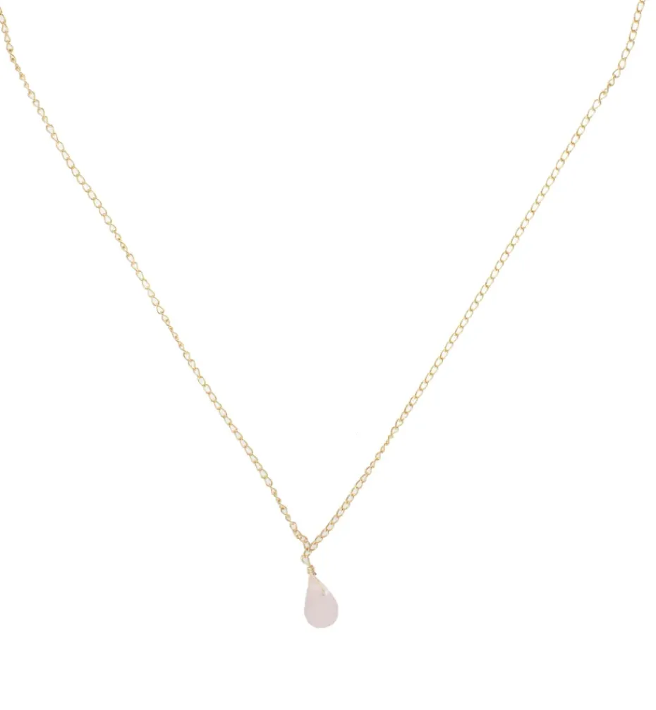 Amulets|Necklaces*Mercedes Salazar Pink Quartz Necklace