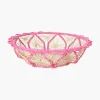 Bread Baskets*Mercedes Salazar Pinky Medium Bread Basket