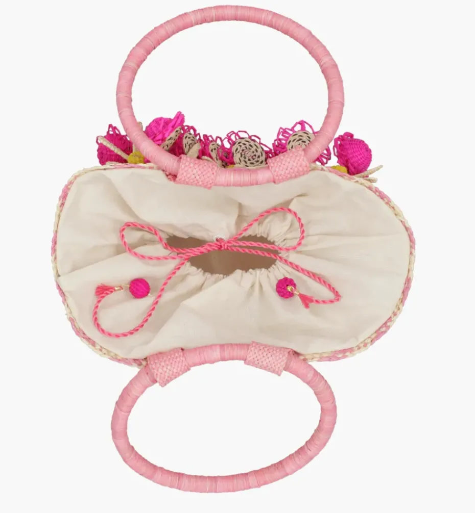 Bags*Mercedes Salazar Pitaya with Flowers Handbag