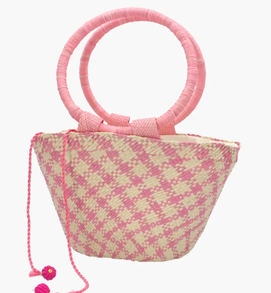 Bags*Mercedes Salazar Pitaya with Flowers Handbag