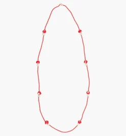 Necklaces*Mercedes Salazar Red Mushroom Necklace