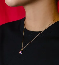 Necklaces*Mercedes Salazar Red Nebula Necklace