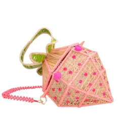 Bags*Mercedes Salazar Rose Strawberry Handbag