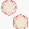 Placemats*Mercedes Salazar Round Placemat Coral Fish Set of 2