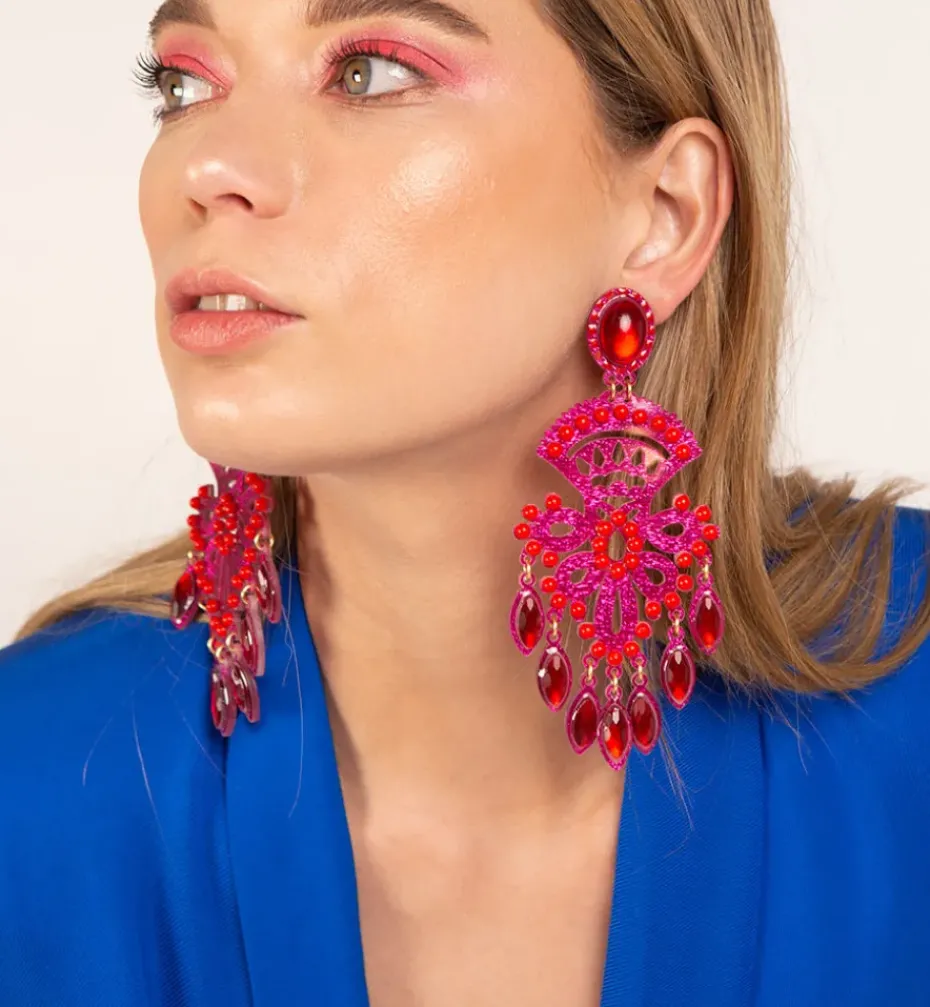 Earrings*Mercedes Salazar Salvia Earrings