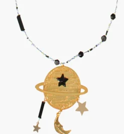 Necklaces*Mercedes Salazar Saturn Necklace