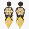 Earrings*Mercedes Salazar Yellow Crisi Earrings